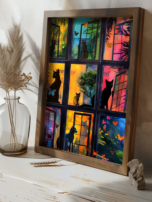 Wallity Cuadro Decorativo GE163-L Multicolor